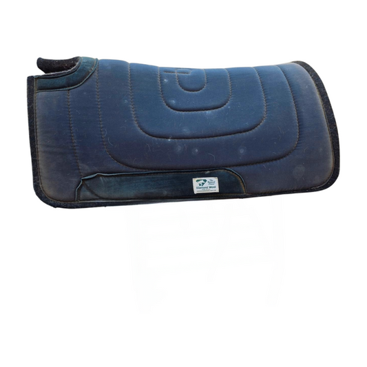 Cutback Wool Western Saddle Pad